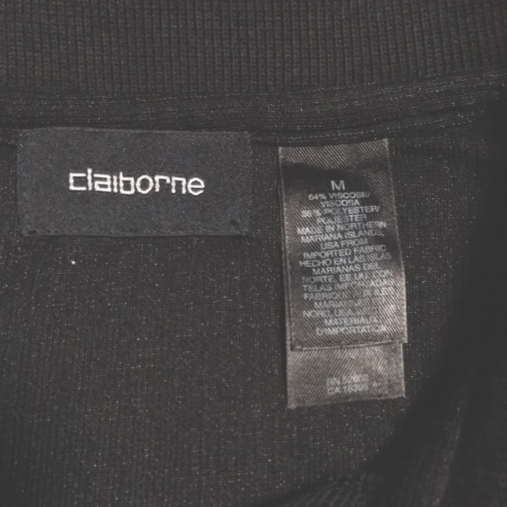 Vintage black short sleeve w/ 2button , cool fitted